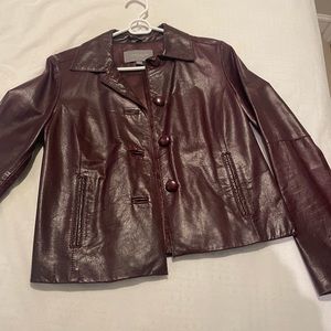 Ann Taylor 100% leather jacket XS